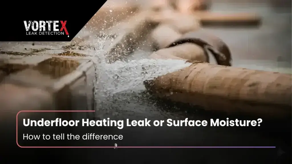 Under Floor Heating Leak