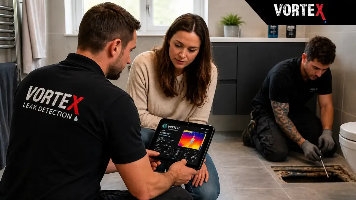 what happens after leak detection repair process Vortex Leak Detection