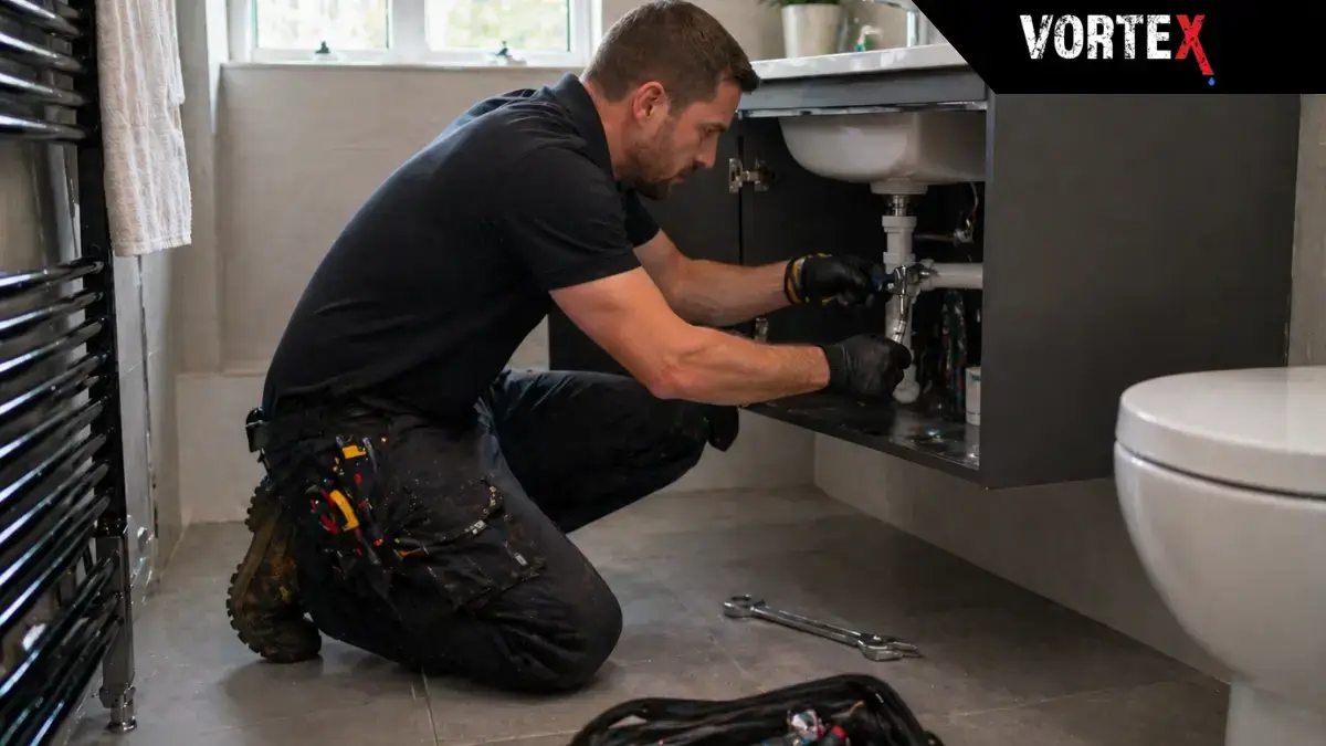 hidden leak not found by plumber bathroom Vortex Leak Detection