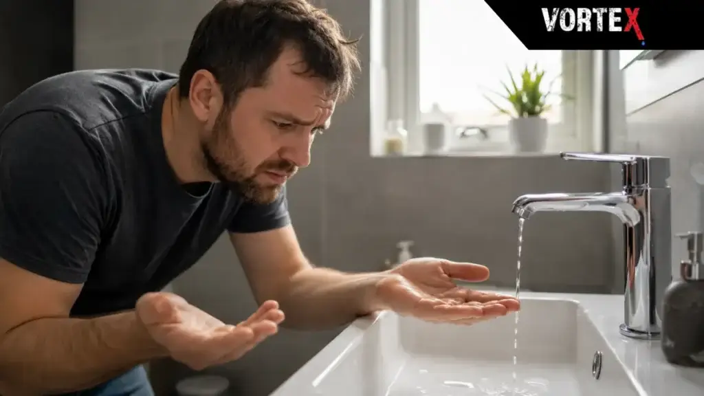 Low water pressure caused by hidden pipe leak | Vortex Leak Detection